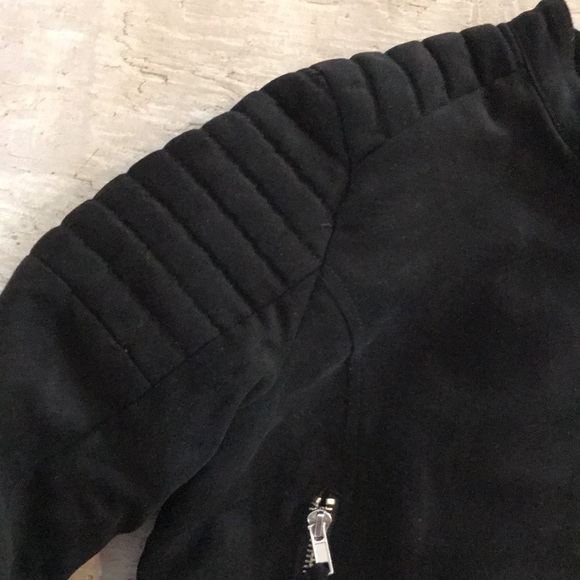 Faux Suede Moto Jacket - Picture 3 of 8